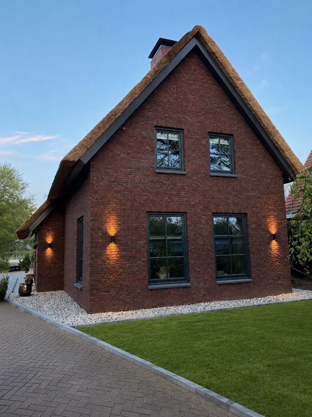 Sfeervolle gevelverlichting